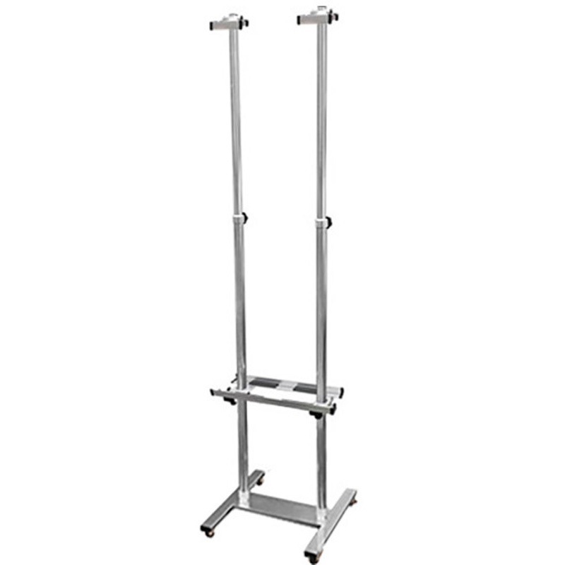 PA23TWKG-BR PAパネルスタンド23TWKG-B 両面 ゴム輪キャスター付 常磐精工 幅400mm高さ1420～2310mm