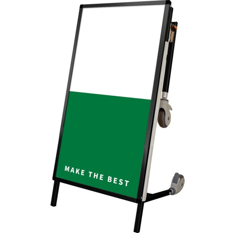 BSPS-STANKA-AP ブラックサポートサインショートストレッチャー白複合板 常磐精工 幅630mm 高さ1390mm奥行740mm  BSPS-STANKA-AP 59,988円