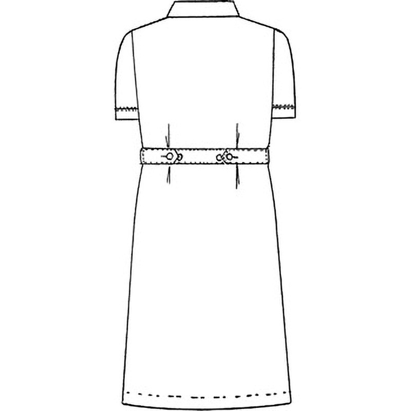 004-23-S ワンピース半袖 004 KAZEN ピンク色 S - 【通販