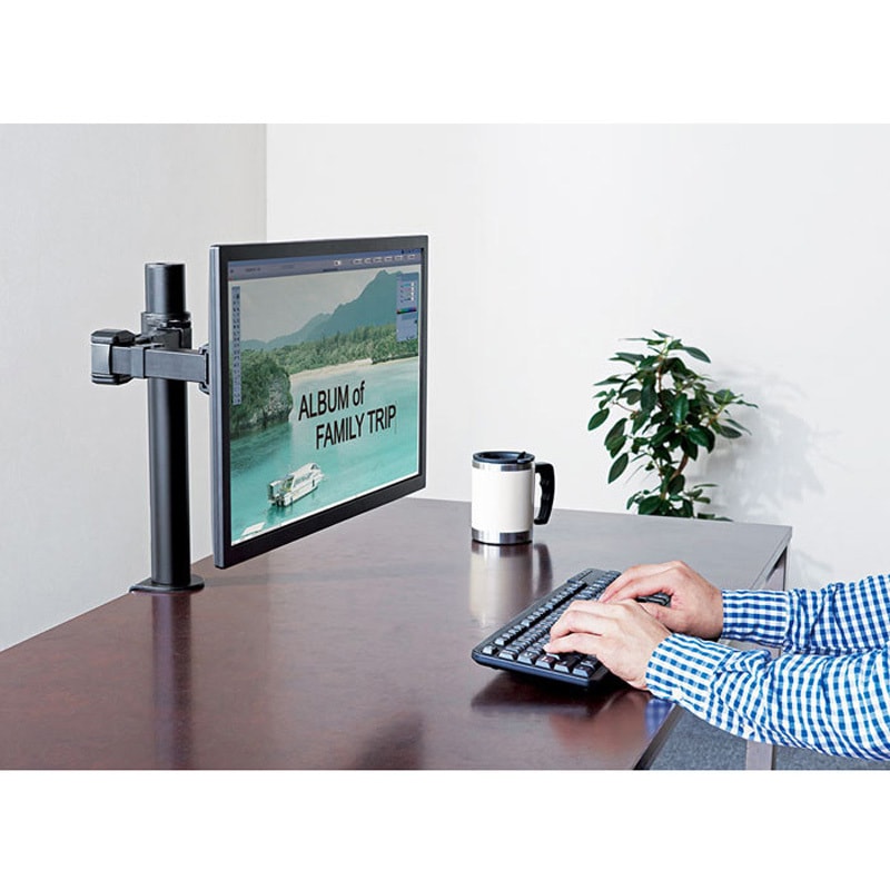 モニターアーム(1面4軸タイプ) キングジム 【通販モノタロウ】