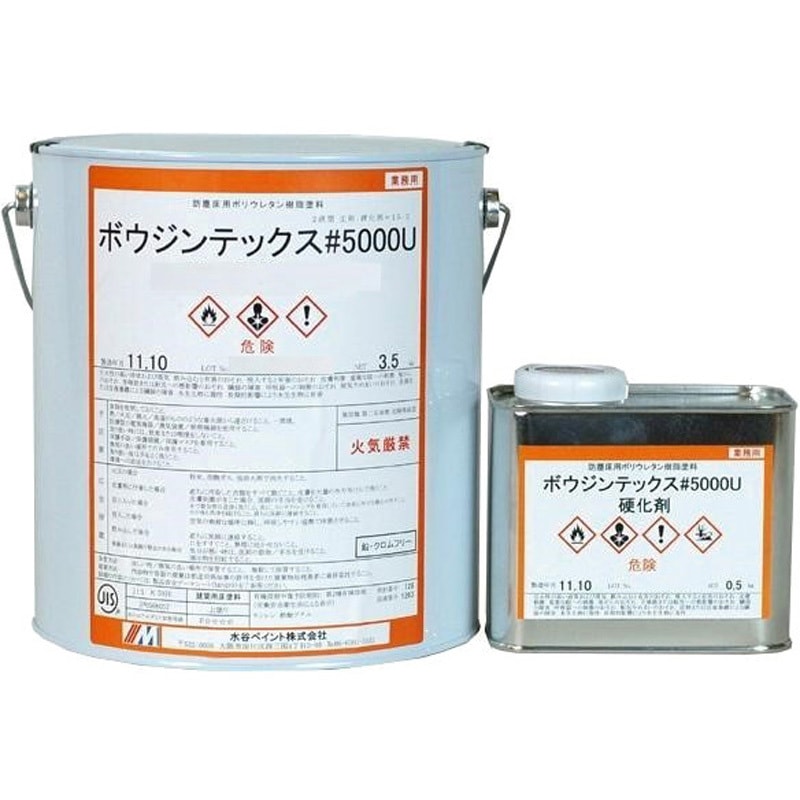 ボウジンテックス#5000U 水谷ペイント No.32 グレー色 1缶(4kg