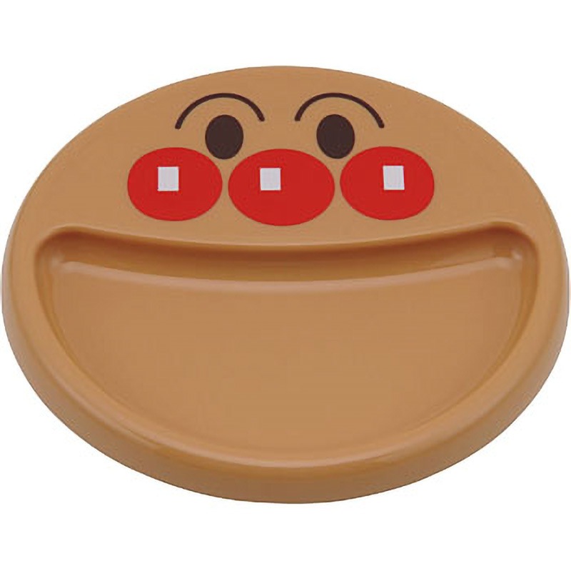 T-360 アンパンマン 手づかみ プレート LEC(レック) 丸皿
