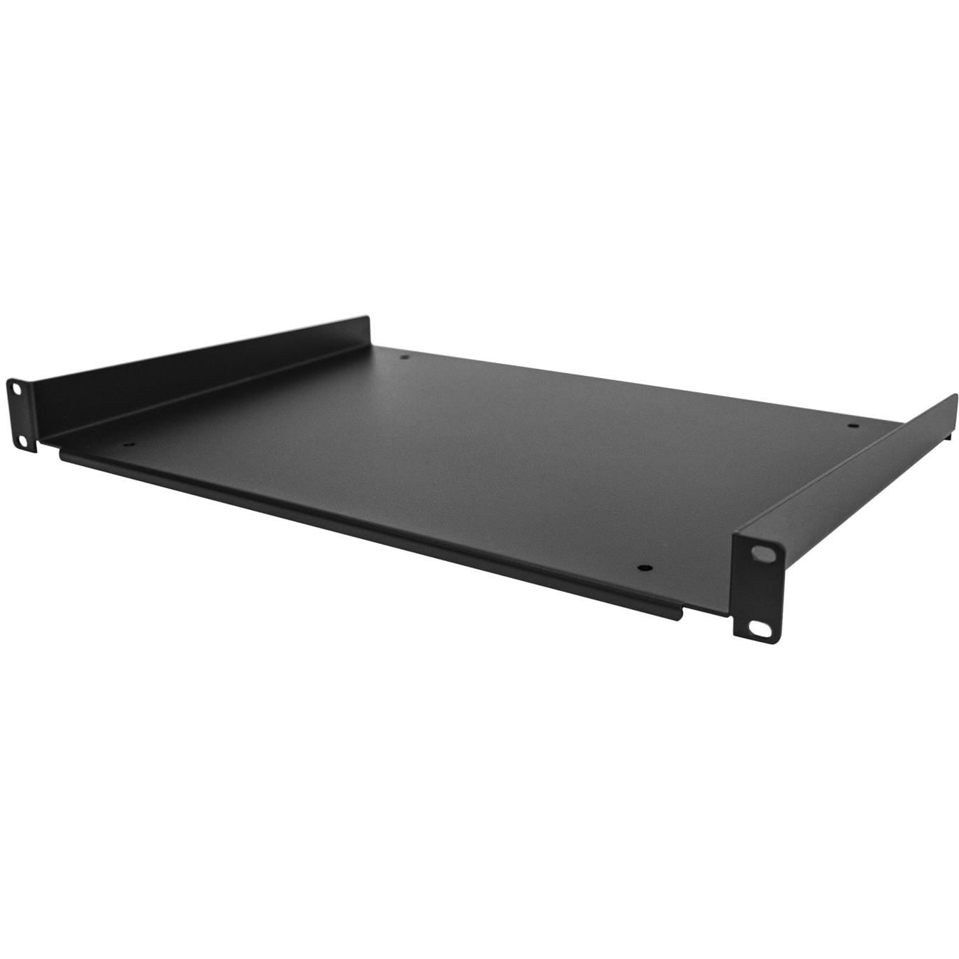 SHELF-1U-12-FIXED-S サーバーラック棚板/1U/19インチラック対応/カンチレバー型/耐荷重25kg/高耐久/ラックアクセサリー StarTech.com 1個 SHELF-1U-12-FIXED-S