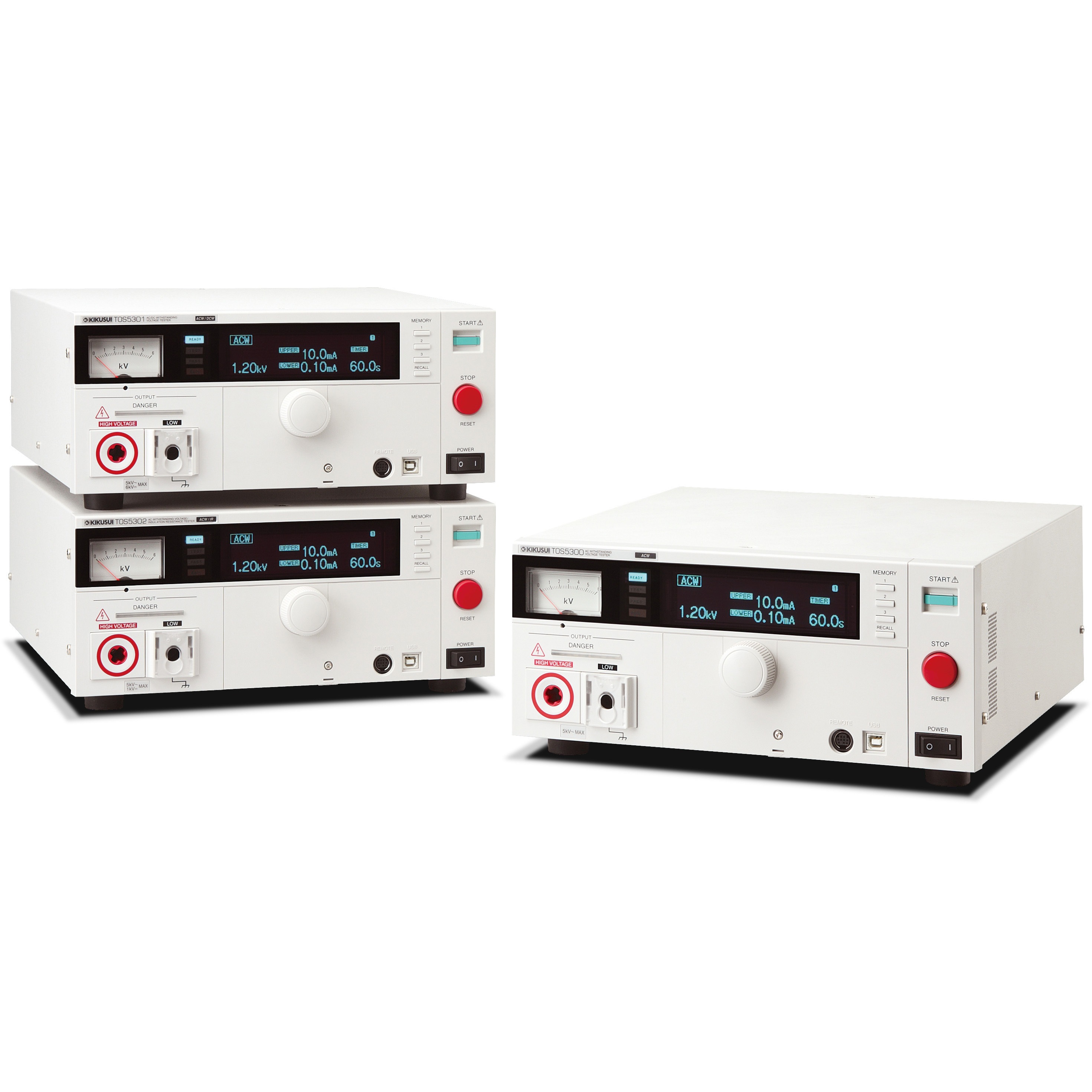 TOS5302 AC耐圧絶縁抵抗試験器 菊水電子工業 周波数50/60Hz - 【通販