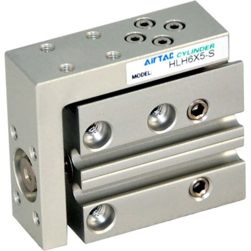 HLH10X10S スライドユニットシリンダ HLHシリーズ AirTAC 複動式 チューブ内径10mmストローク10mm  HLH10X10S