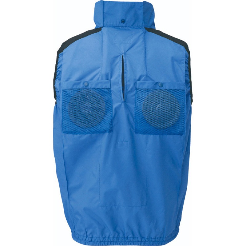 NC-1152/ブルー/3L+SK23011K90 Nクールウェア ベスト(上部ファン