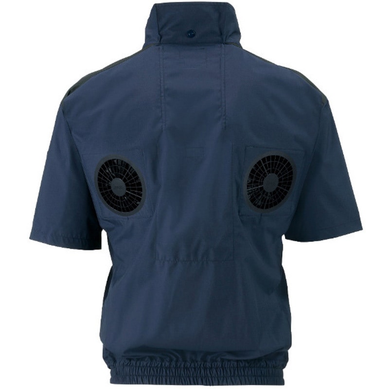 ND-1122/ネイビー/L+SKNA301 Nクールウェア 半袖(上部ファン)+空調服(R 