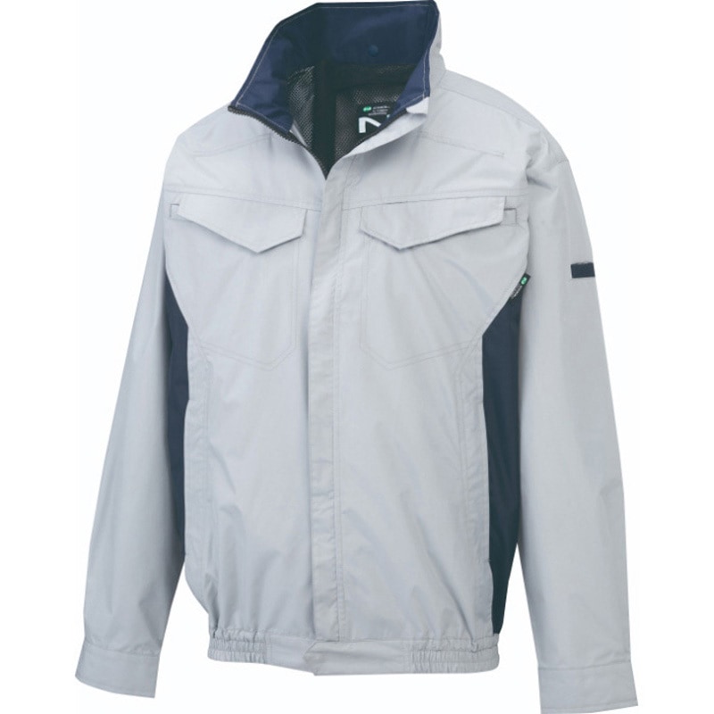 空調服(R) KU92040/シルバー/3L + SK23011R70 長袖ブルゾン +