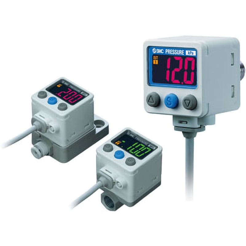 10-ISE40A-C6-T-M 2色表示式高精度デジタル圧力スイッチ/クリーン/低発