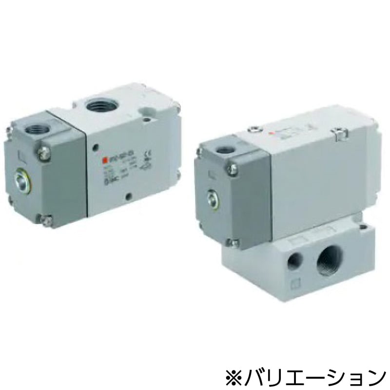 VV3P3-41-031-02T 3ポートソレノイドバルブ VP300シリーズ マニホールド SMC 管接続口径1/4  VV3P3-41-031-02T
