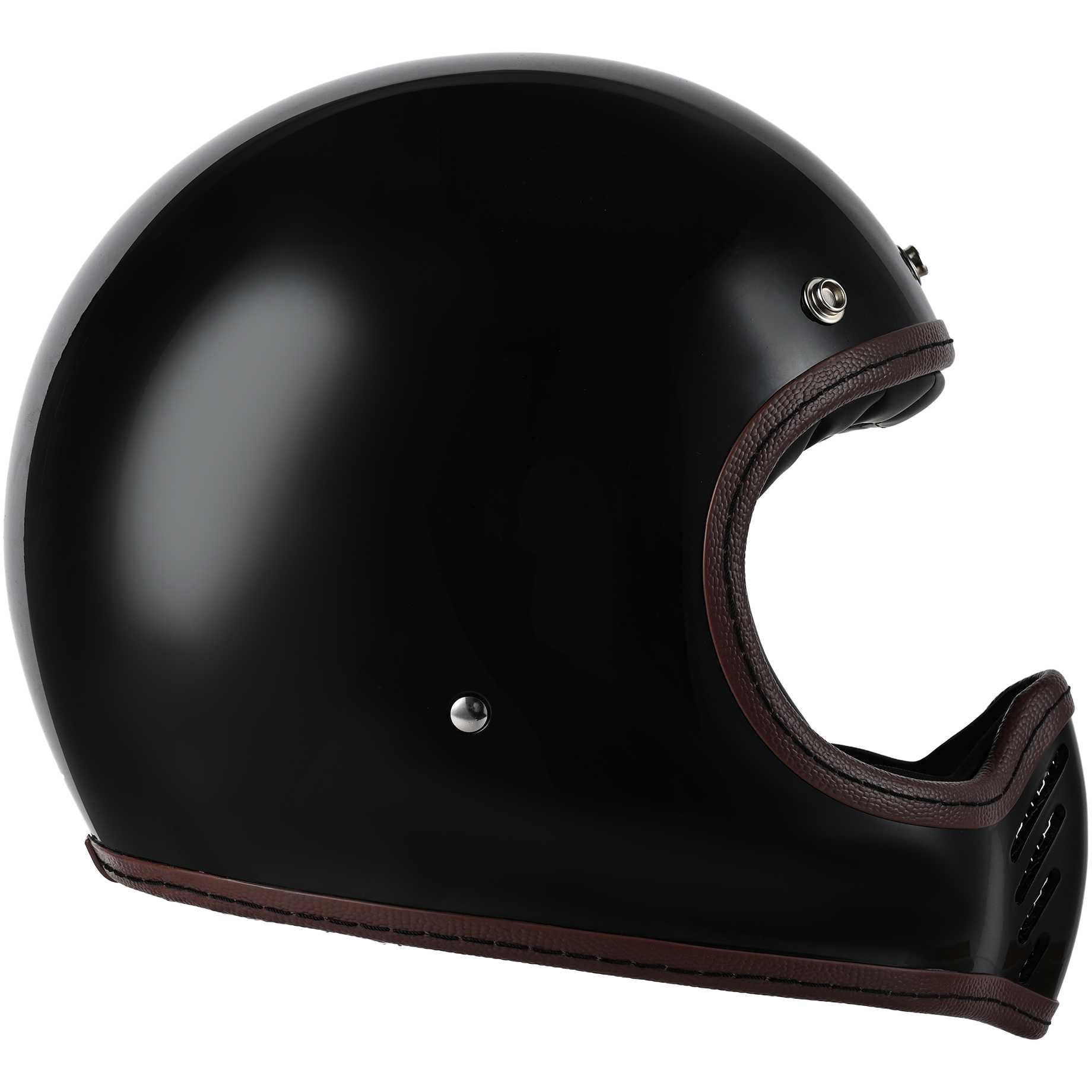 xXx-BK-L ヘルメット バイク レトロ オフロード VMX トリプル