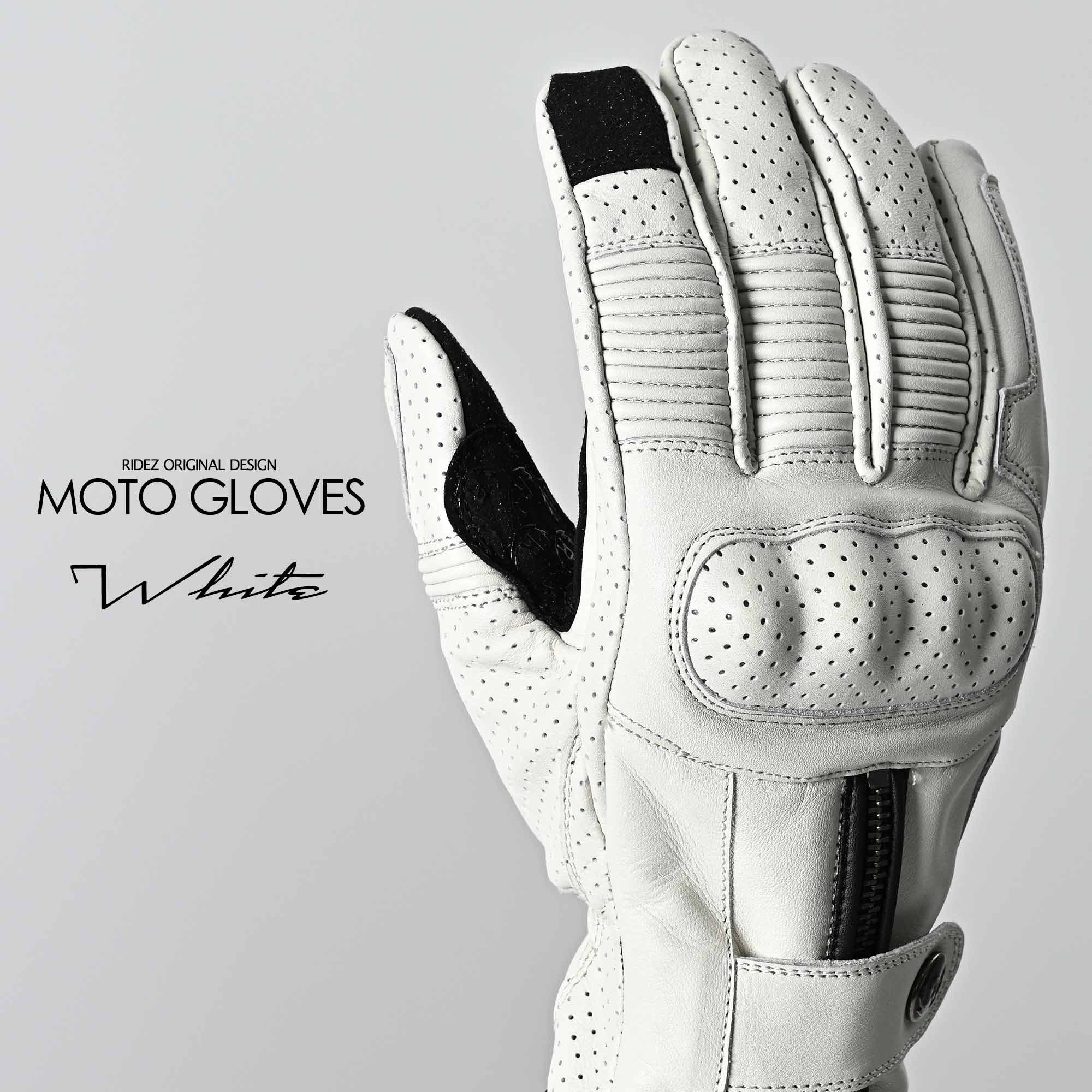 ８７　バイクグローブ　Ｍ〜Ｌ RIDEZ（バイク） RIDEZ ライズ オクタンスティールグローブ