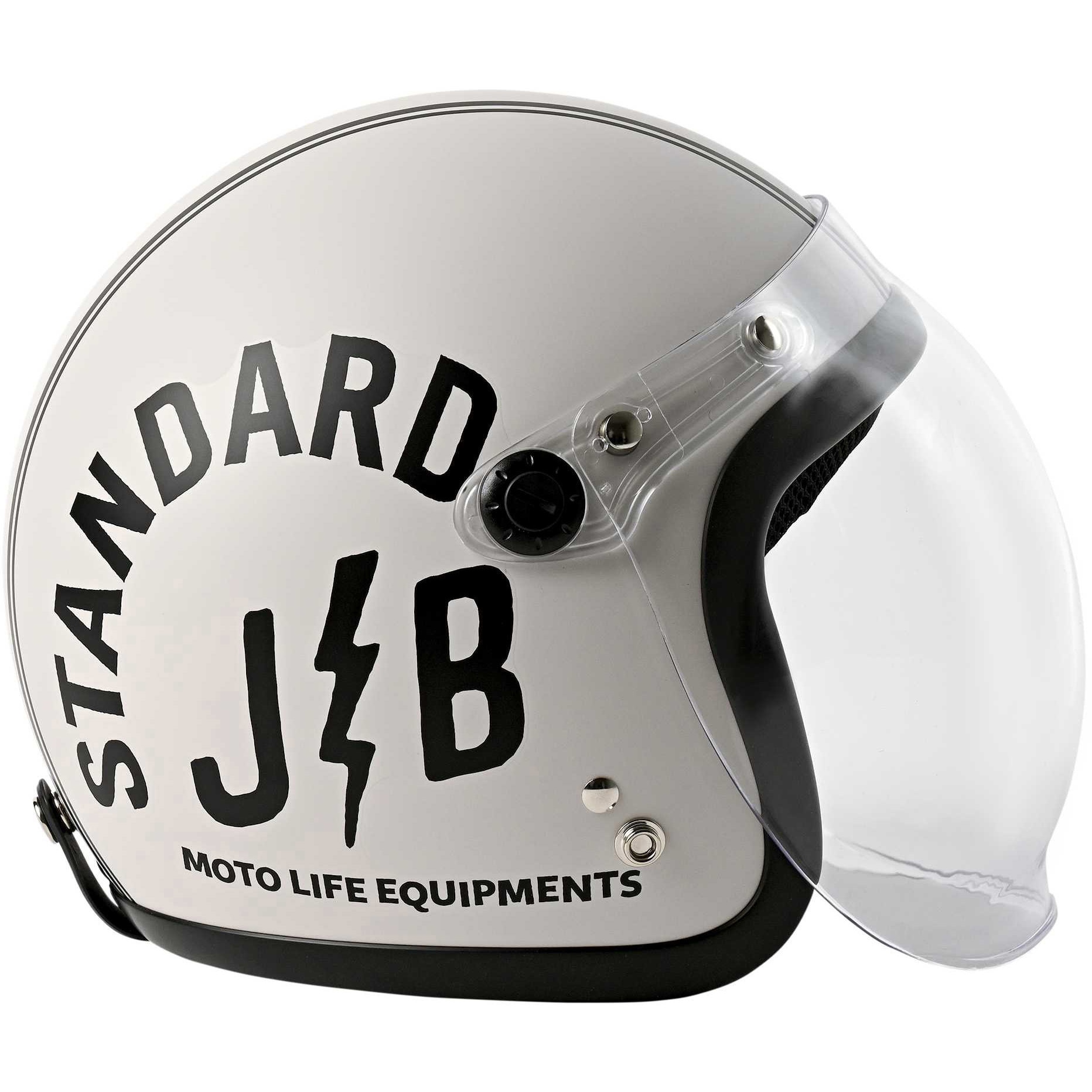 JB-STANDARD-OFF-WHITE ジェットヘルメット シールド付き JB STANDARD JB-STANDARD-OFF-WHITE ジェットヘルメット シールド付き JB STANDARD