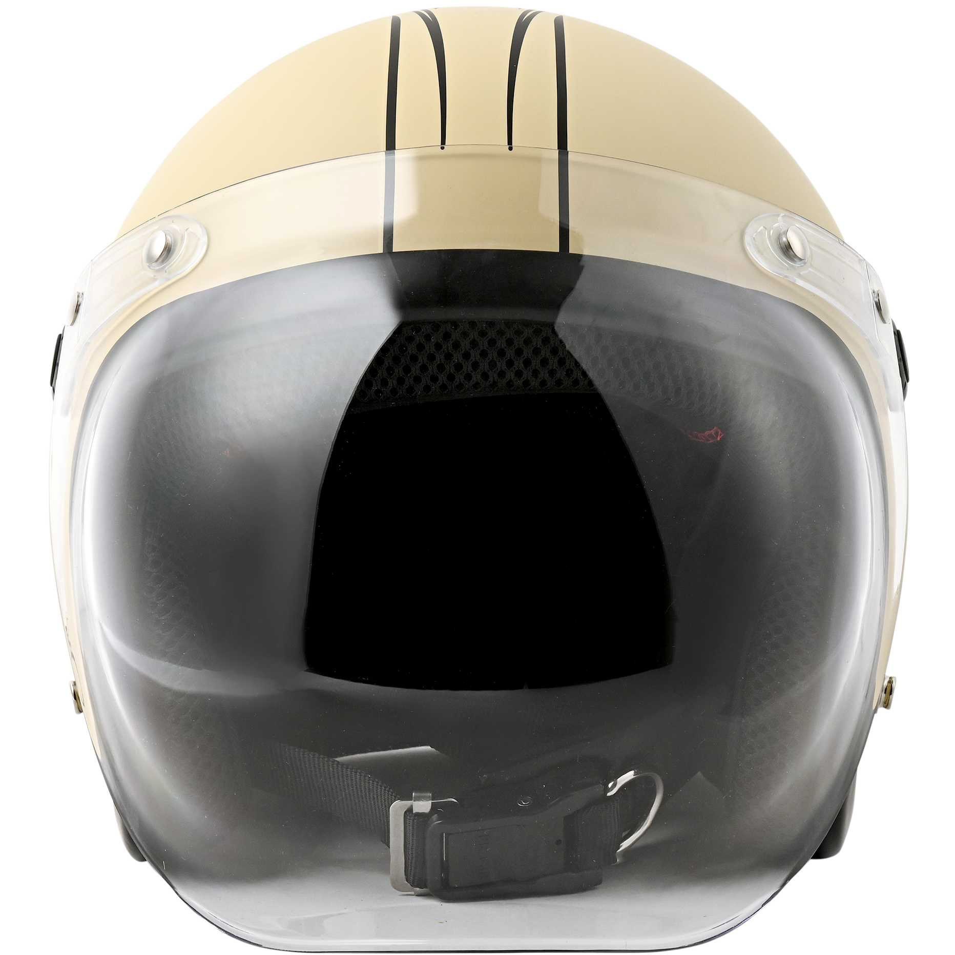 JB-FLYWHEEL-IVORY ジェットヘルメット シールド付き JB FLYWHEEL