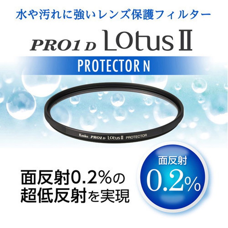 レンズ保護フィルター ロータスⅡプロテクター N Kenko(ケンコー