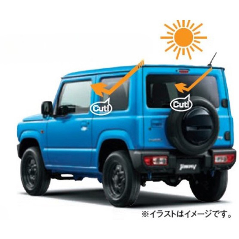 99156-77R11 スズキ純正 UV+IRカットフィルムセット スズキ 適合車種Jimny(XG)