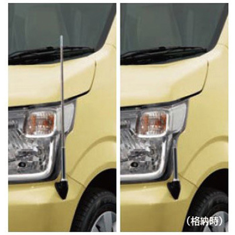 9911A-56T00 スズキ純正 コーナーポール スズキ WAGON R(FX，FX-S) 全長560mm  9911A-56T00