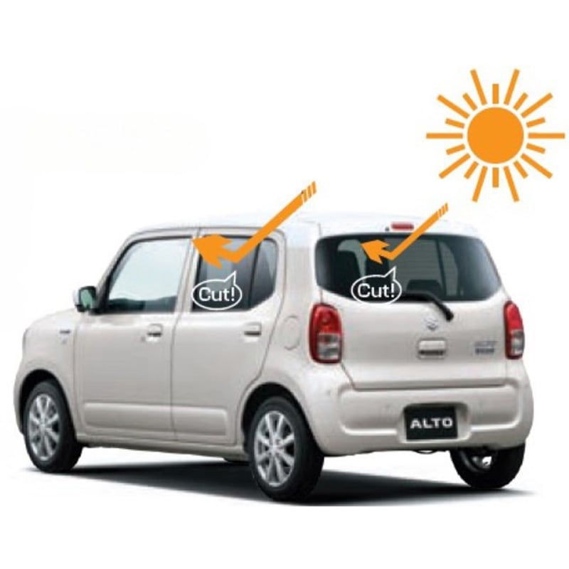 99156-67T01 スズキ純正 UV+IRカットフィルムセット スズキ 適合車種ALTO