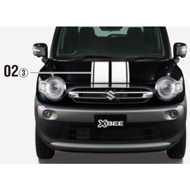 9923076R31001 スズキ純正 フードデカール スズキ 適合車種XBEE