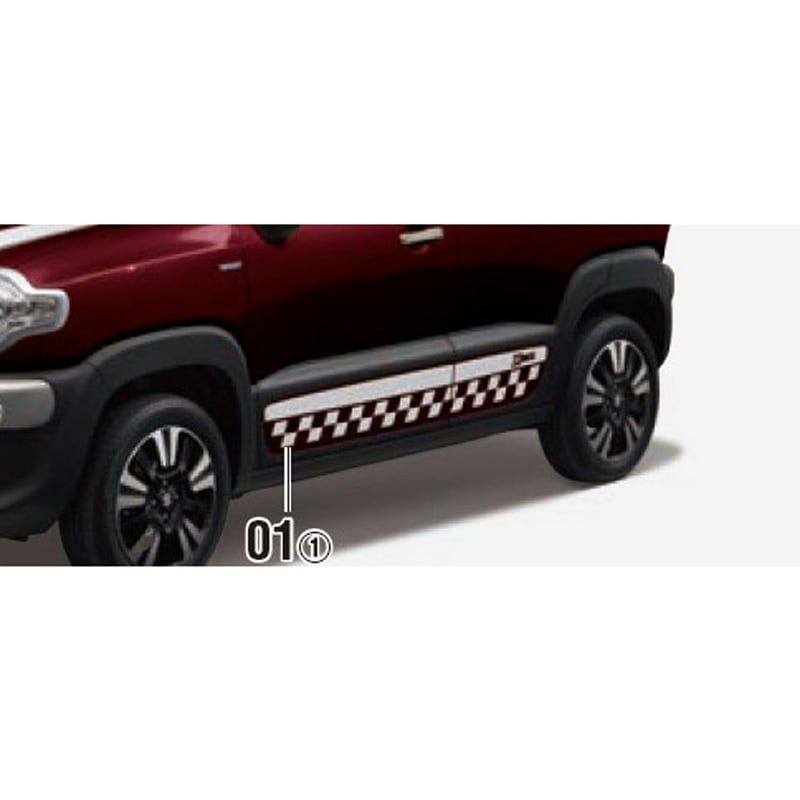 クロスビー ドアスプラッシュガードパネル 1台分セット クロスビー