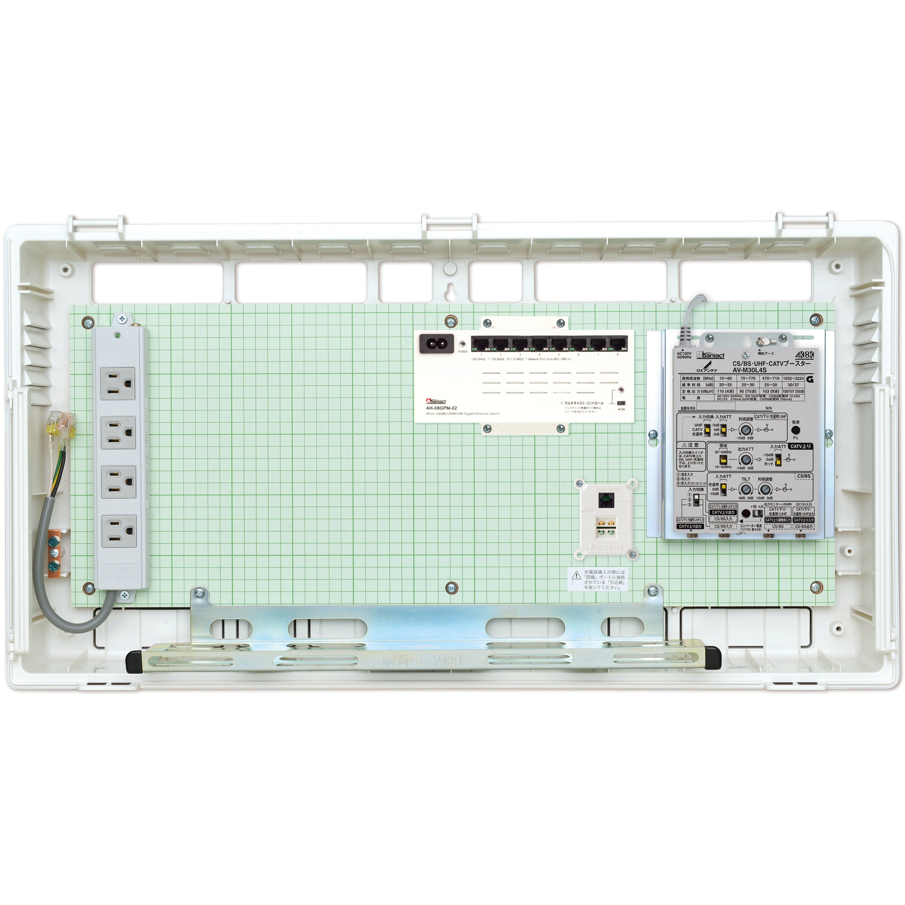 AD-488M-00 情報盤 収納 ADタイプ 1面 Abaniact(アバニアクト) 【通販モノタロウ】