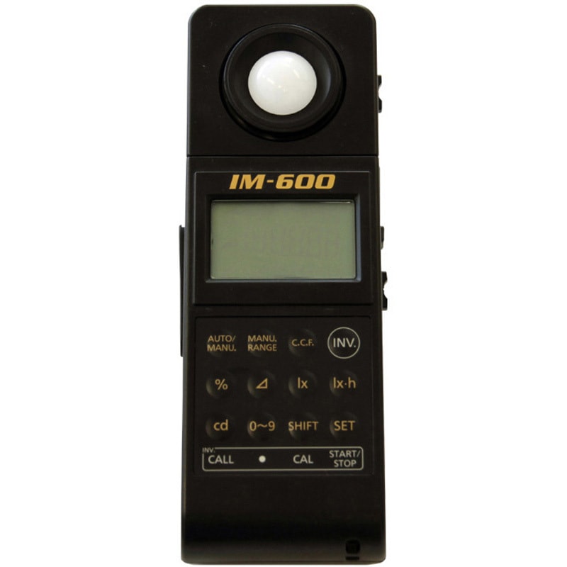 IM-600(JCSS校正証明書付) デジタル照度計 1セット テクノオプティス