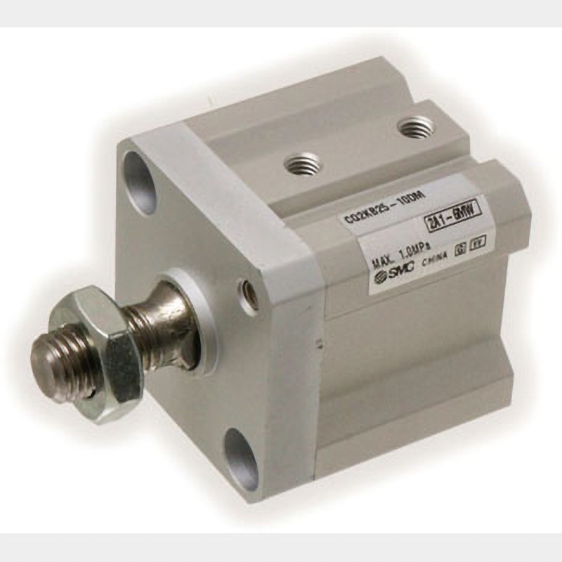 ＳＭＣ　薄型シリンダ　ＣＱ２シリーズ　シリンダ基本形　複動式　片ロッド　オートスイッチ用磁石付　両端タップ　ロッド先端めねじ CDQ2A63-75DCZ ＳＭＣ 薄型シリンダ ＣＱ２シリーズ シリンダ基本形 複動式 片ロッド