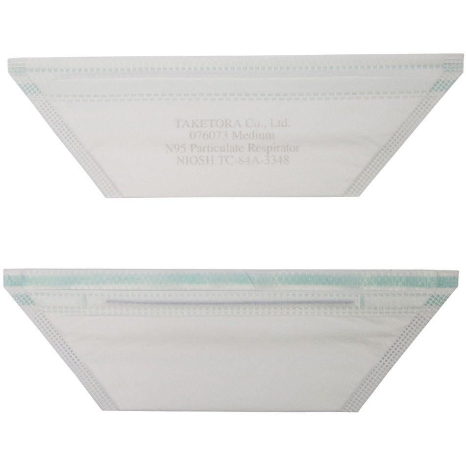 76073 サージマスクN-95(折りたたみ式) 竹虎 50枚入 サイズM - 【通販
