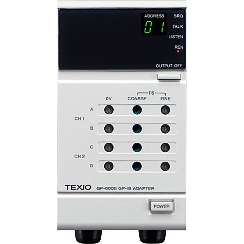 GP-600B オプション PA-Bシリーズ用 GP-IBアダプタ 1台 テクシオ・テクノロジー(GW INSTEK) 【通販モノタロウ】 82,390円