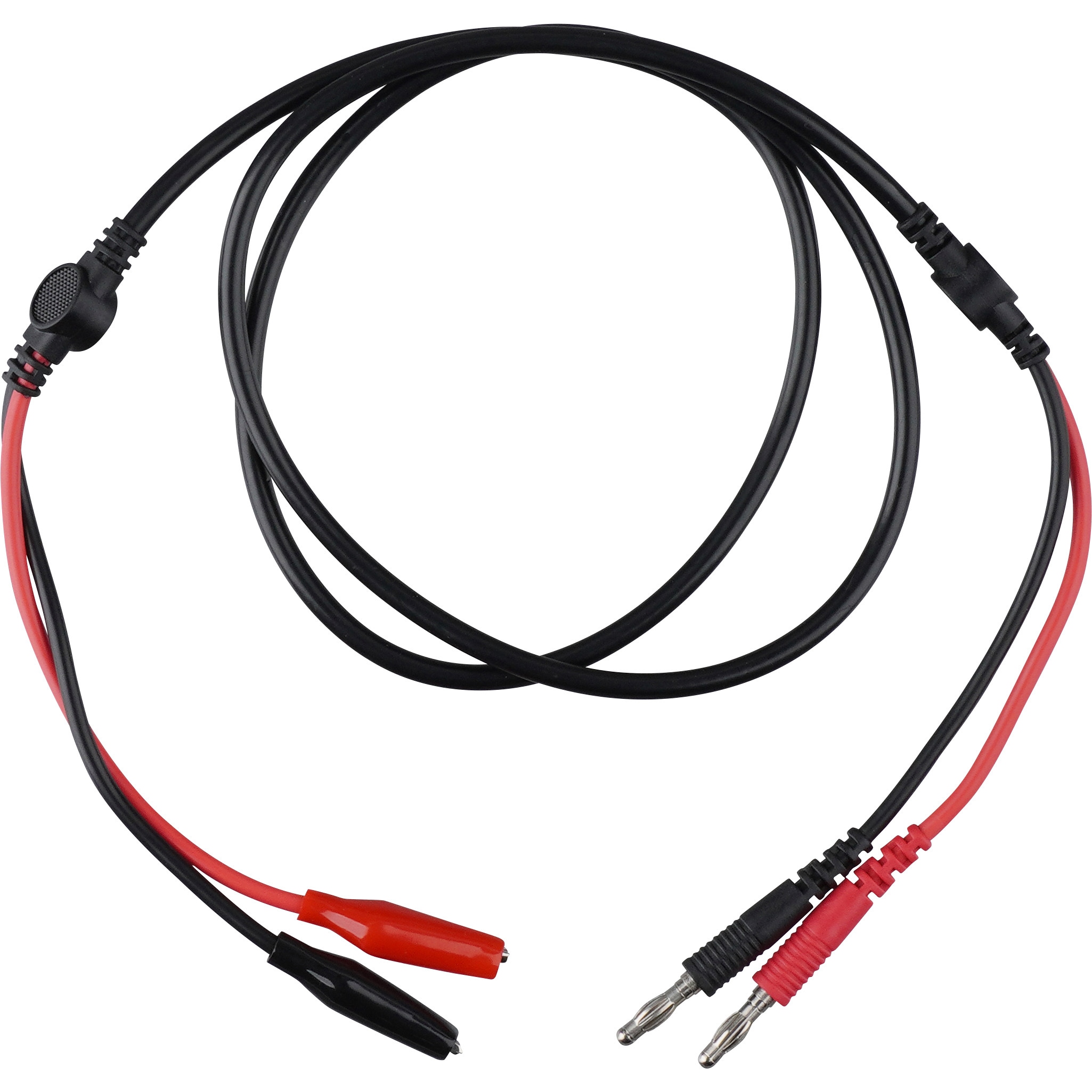 nana＊確認用 GTL-103 アクセサリ バナナプラグーワニ口ケーブル (1．2m) テクシオ