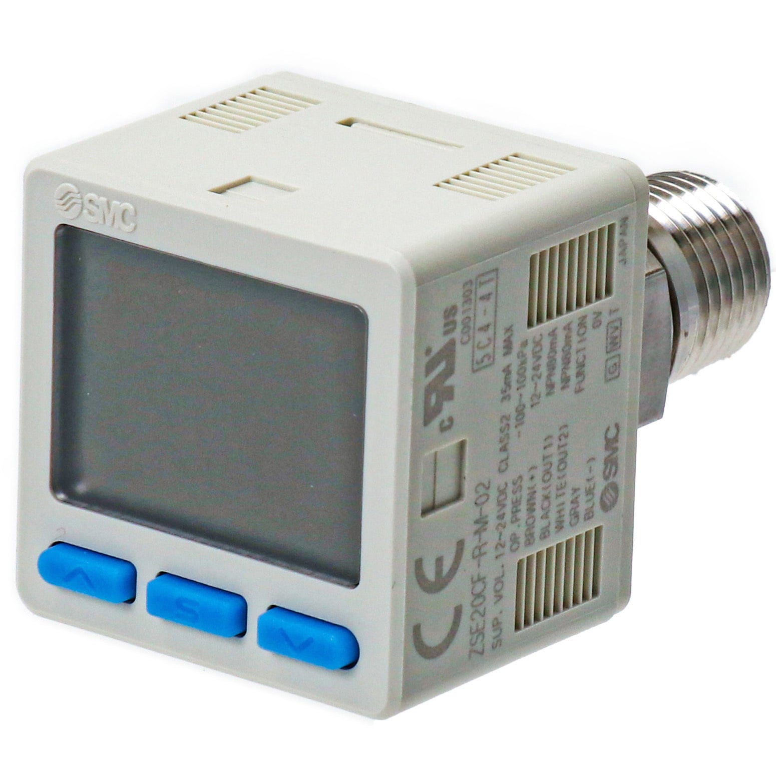 ZSE20CF-R-P-02L-W 3画面高精度デジタル圧力スイッチ ZSE20CFRP02LW-