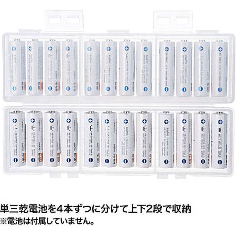 DG-BT7C 電池ケース(単三形専用大容量タイプ) 1個 サンワサプライ