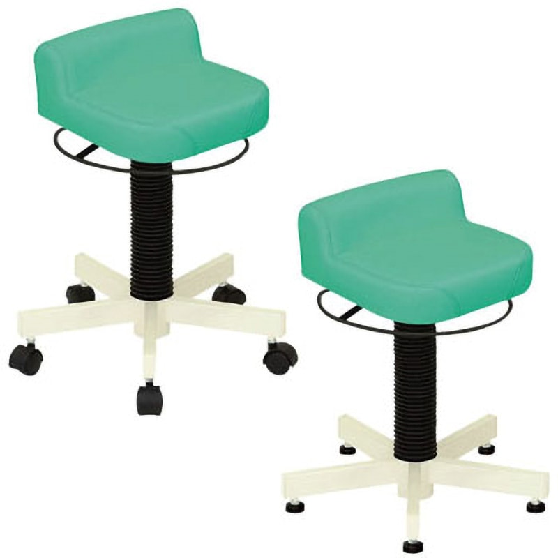 美品】高田 ラウンドチェアー（グリーン）