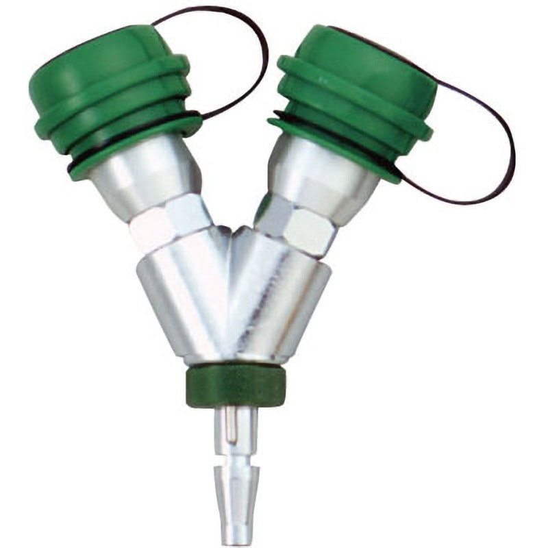 YO-O2 Y型アウトレットチャック ブルークロス 1個 YO-O2