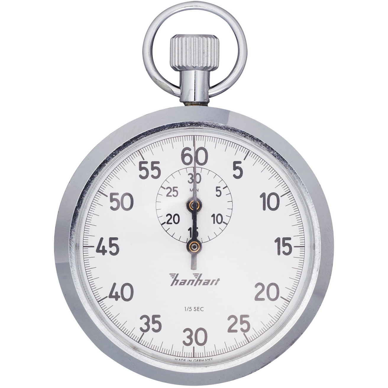112-5T ストップウォッチ(並型30分記録計付) 1個 ハンハート社 【通販