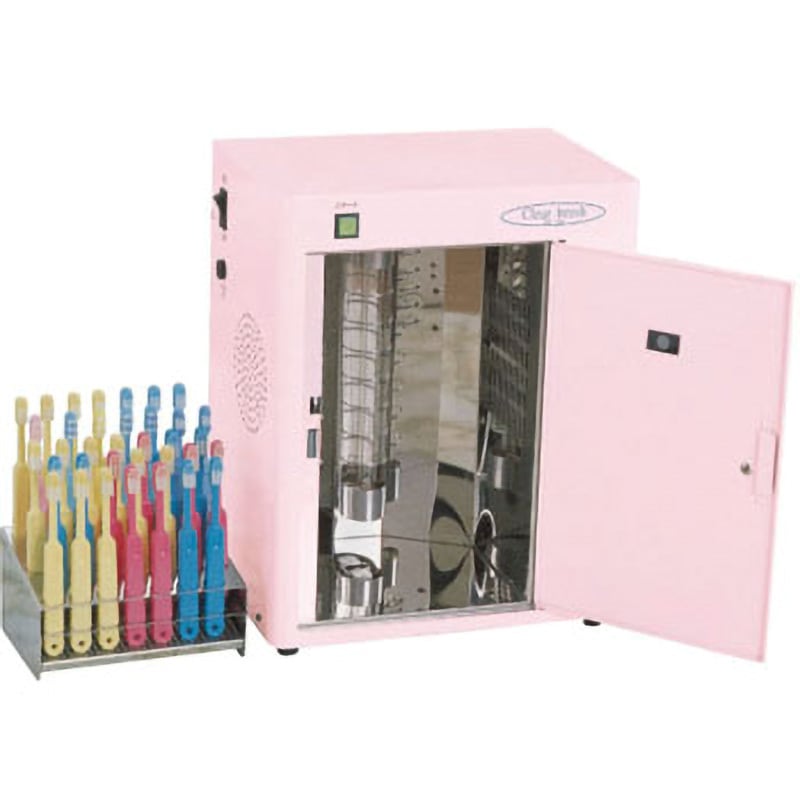 CB-100-25 歯ブラシ殺菌乾燥保管庫 1式(25本) 日本カーヴィング 【通販モノタロウ】