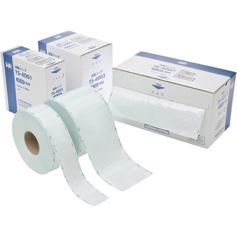 TS-4000 日油 滅菌バッグ(ロール)両用 TS-4000 1個 日油技研工業 【通販モノタロウ】
