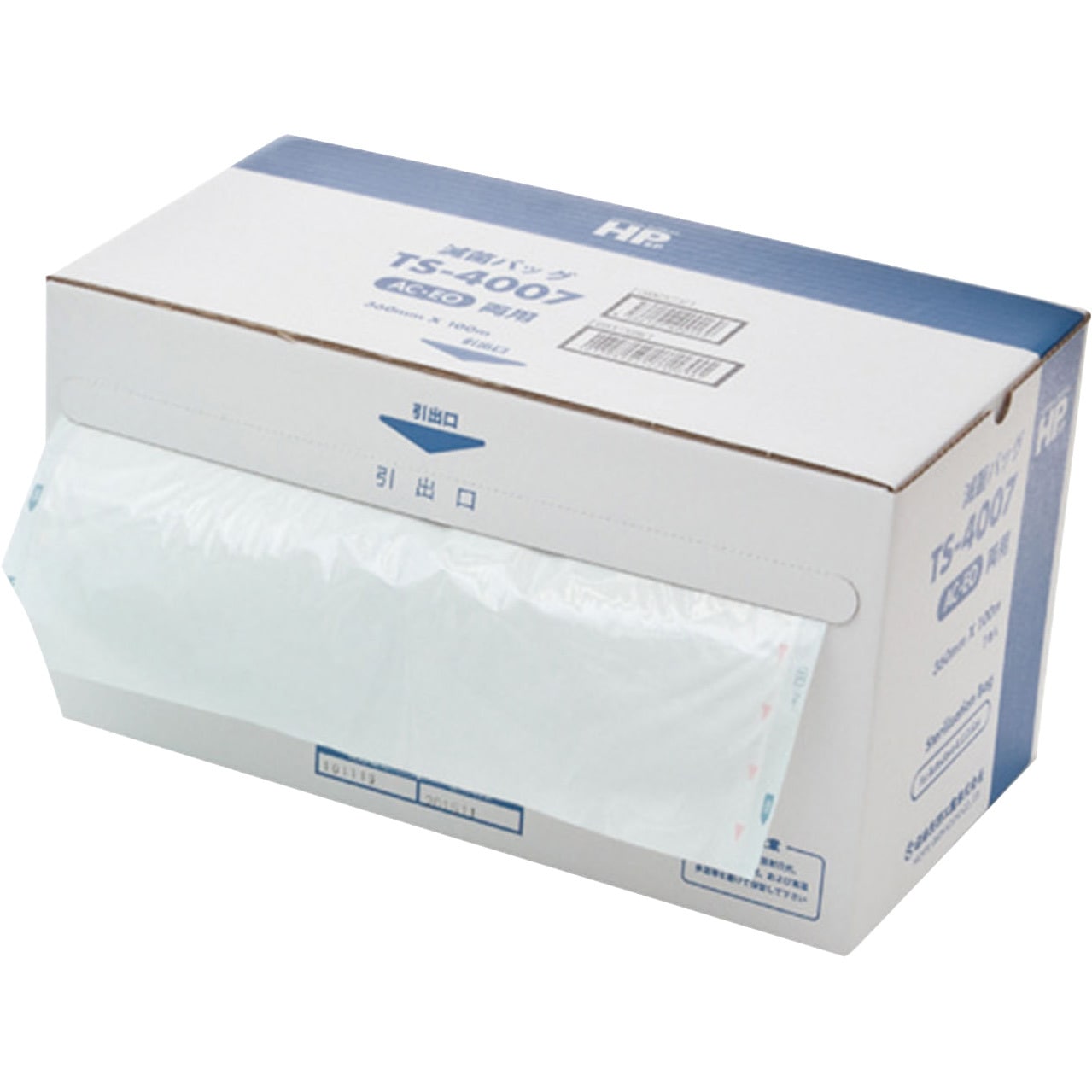 日油 滅菌バッグ(ロール)両用 TS-4000 日油技研工業 ロールタイプ