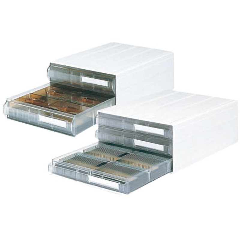 プレパラートケース収納カセッター サカセ化学工業 スライド/カバー