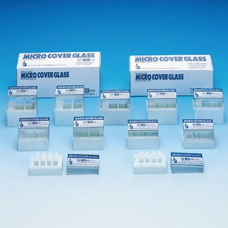 25602 カバーグラス 武藤化学 寸法25×60mm 1式(1000枚)