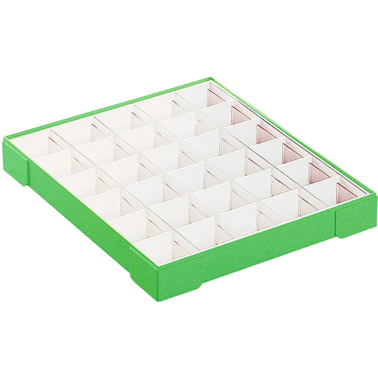 1500539 カラー散薬トレー(30人用) 日本医理器材 グリーン色