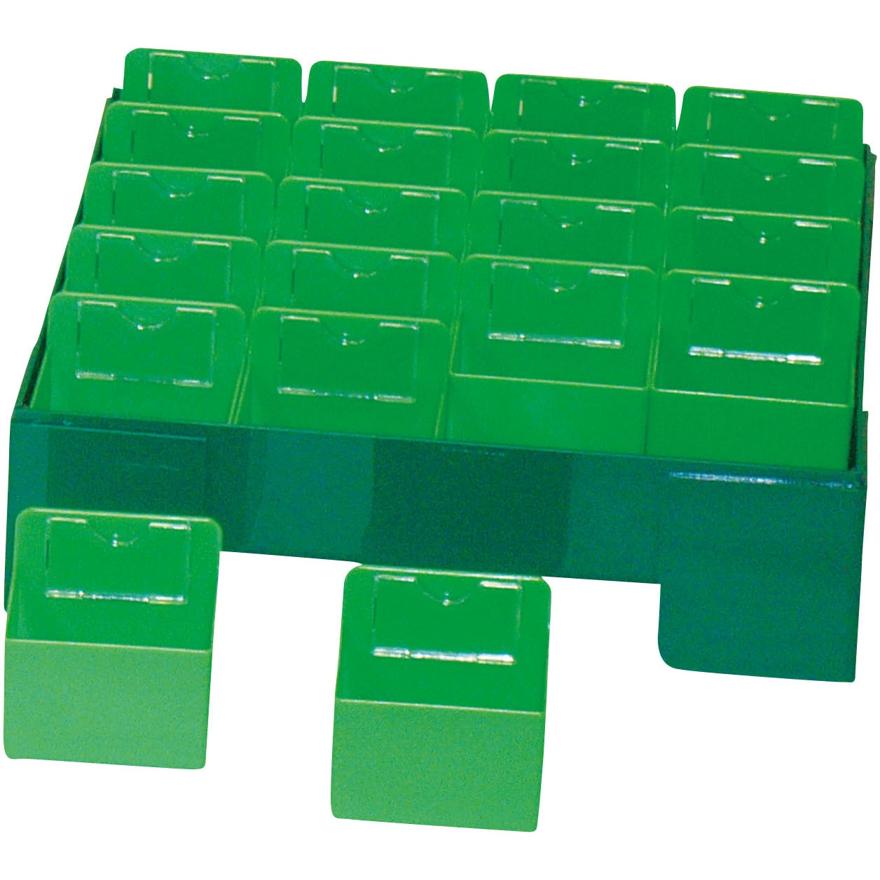 散薬トレー SH-20 規格：20人用 カラー散薬トレー（２０人用） イエロー 6112-03 カラー散薬トレー（20