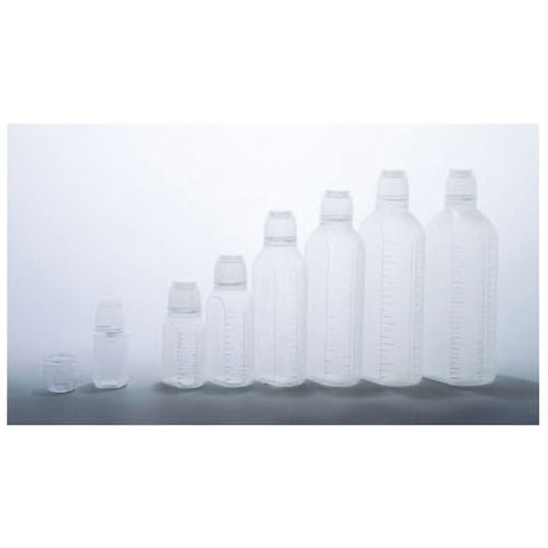 投薬瓶ハイカップ(未滅菌) エムアイケミカル 容量400mL  1式(50本)