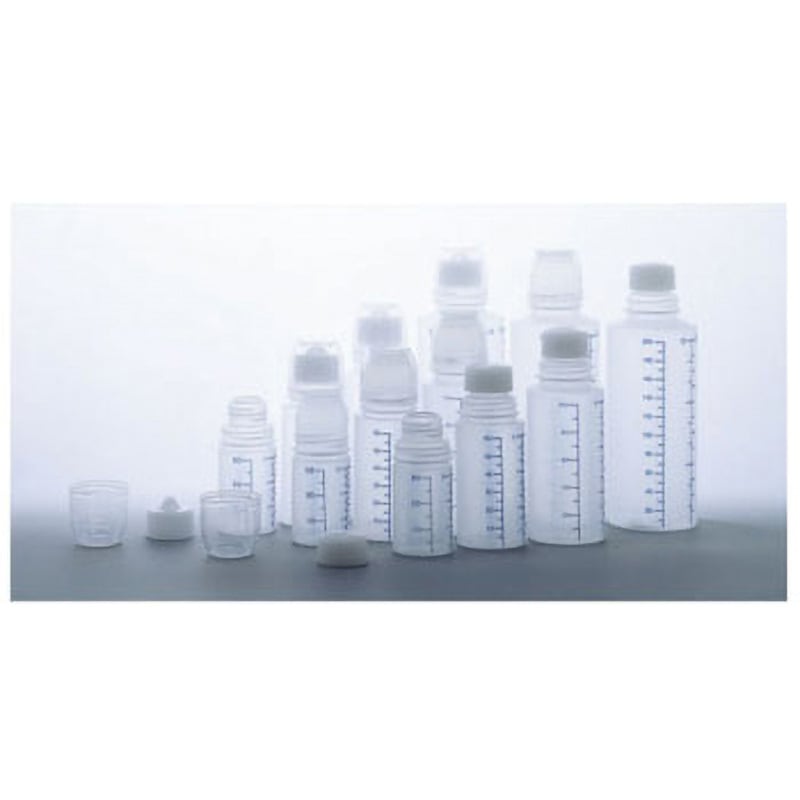 投薬瓶Mボトル(未滅菌) エムアイケミカル 容量200mL  1式(100本)