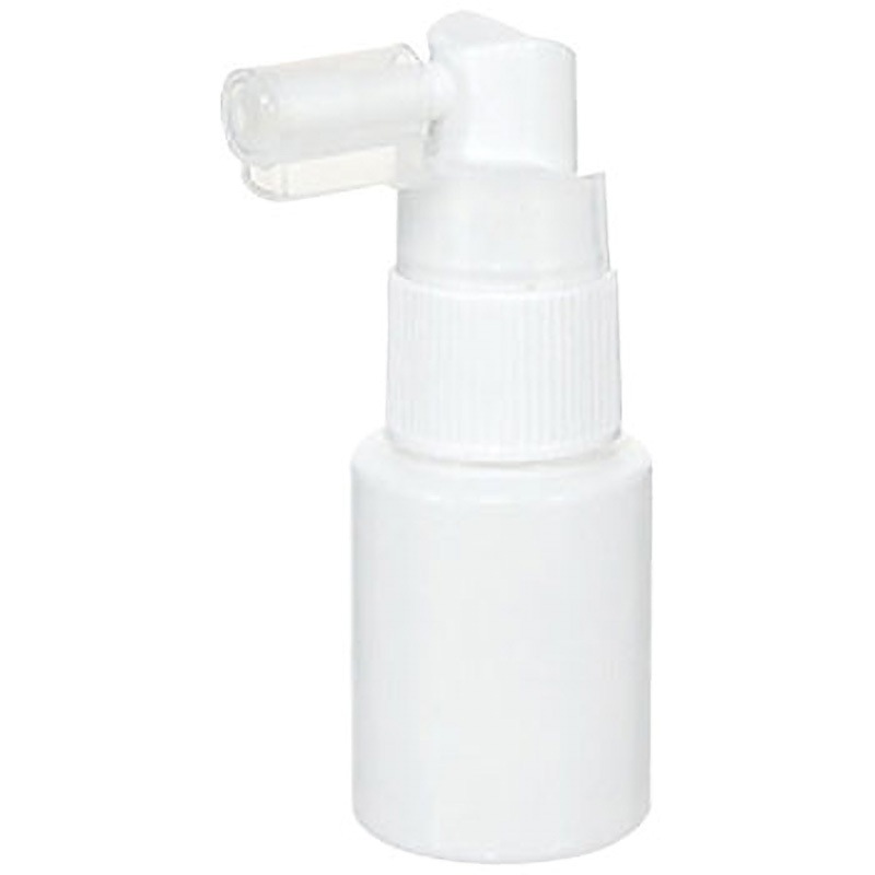 ミストボトル(喉用)乳白・未滅菌 金鵄製作所 容量20mL  1式(100本)