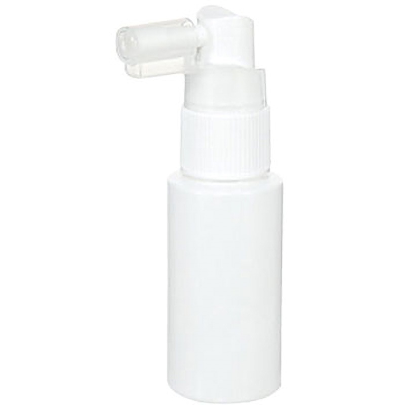 ミストボトル(喉用)乳白・滅菌済 金鵄製作所 容量30mL  1式(10本×10袋)