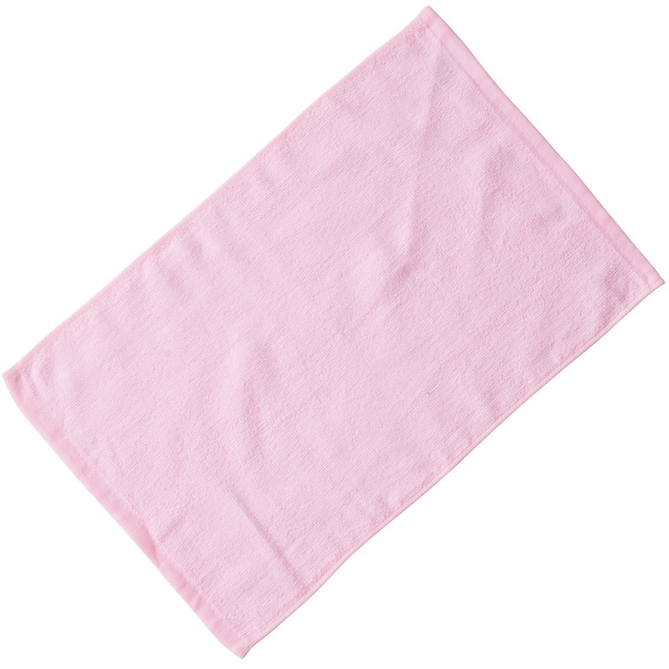 H-550 抗菌介護タオル (ハンドタオル) キヨタ ピンク色 寸法280×450mm 1式(100枚) H-550