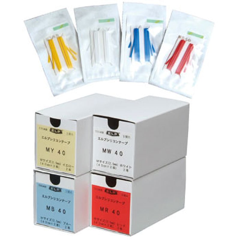 SR40 エルプシリコンテープ 秋山製作所 1式(2本×10袋) SR40