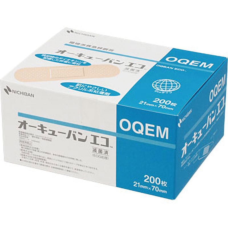 オーキューバンエコ (医家向) ニチバン 一般用絆創膏 【通販モノタロウ】