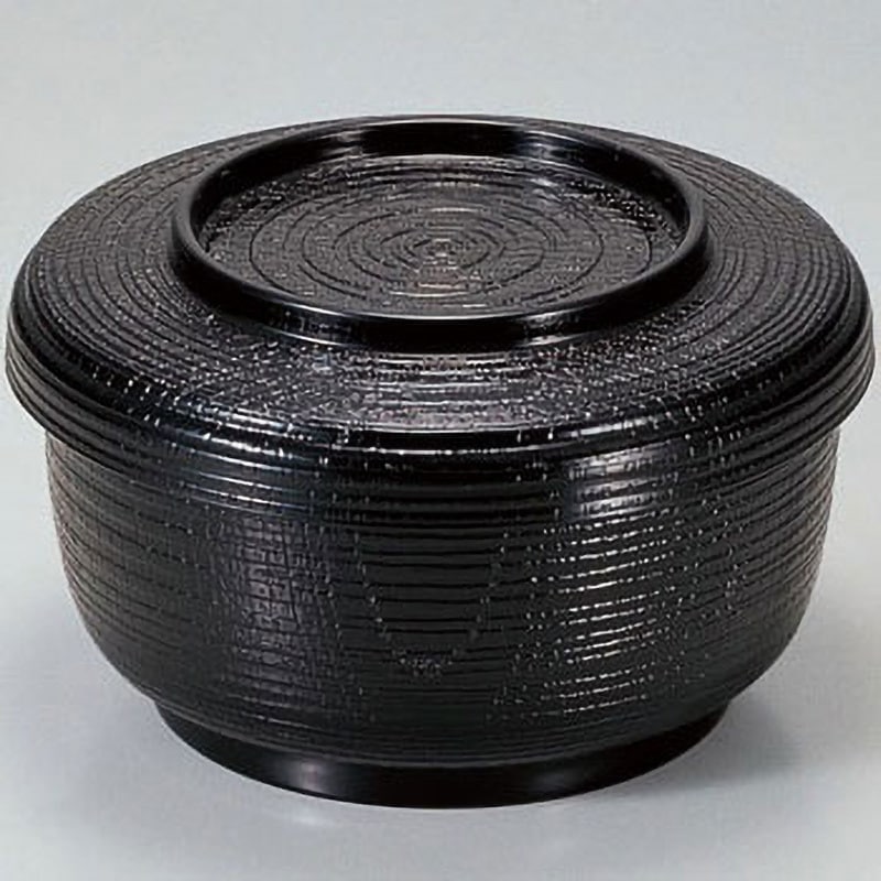 1-224-5 割子飯器 若泉漆器 色(柄)黒 1-224-5 - 【通販モノタロウ】